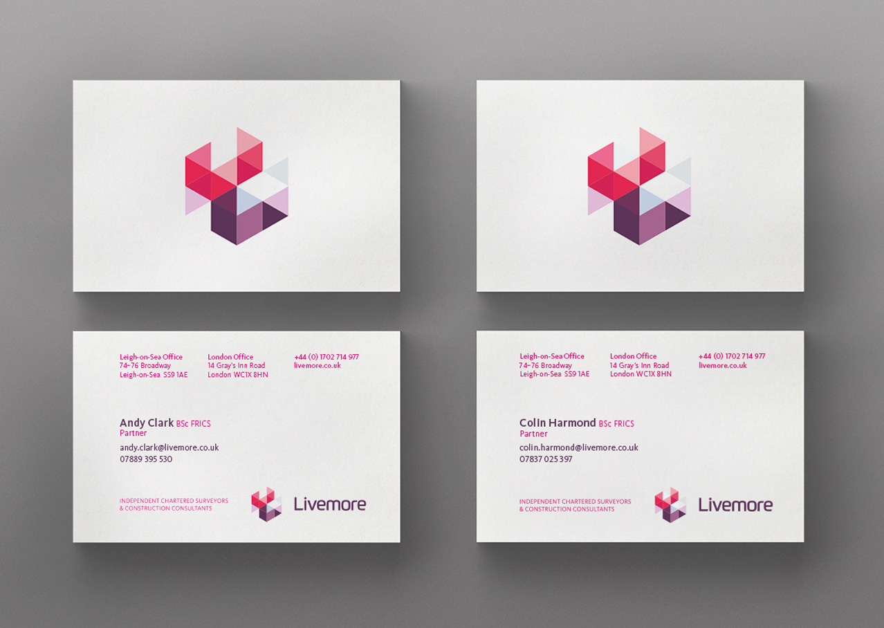 Livemore business cards